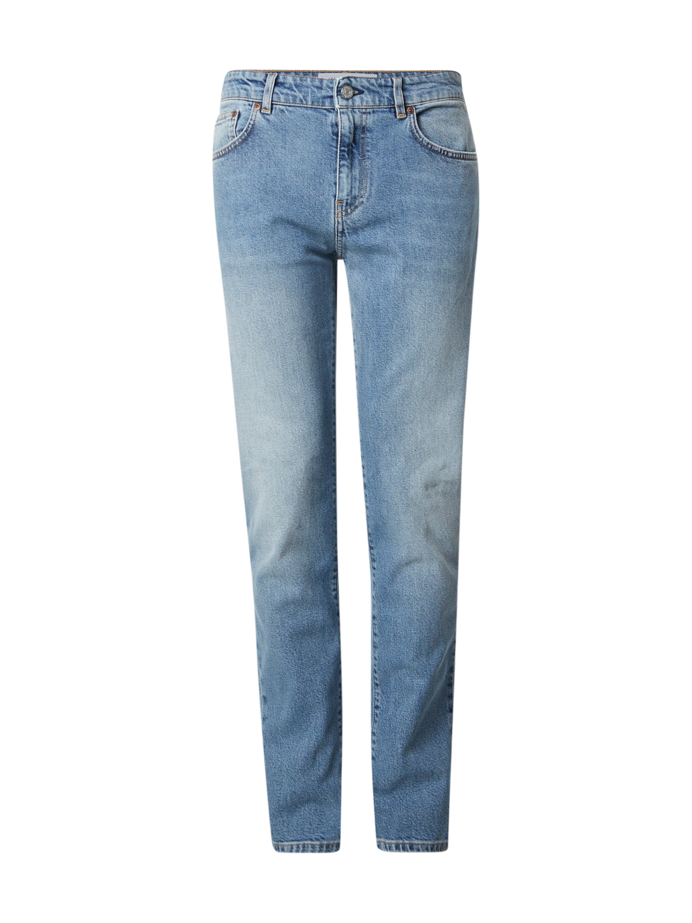 Coupe slim Jean 'Dean B' Won Hundred en bleu : devant