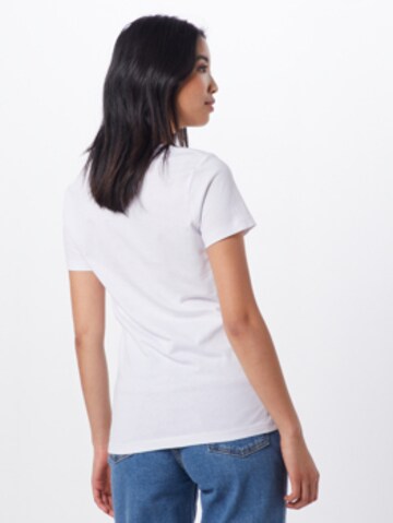 T-shirt 'bad hair day' EINSTEIN & NEWTON en blanc