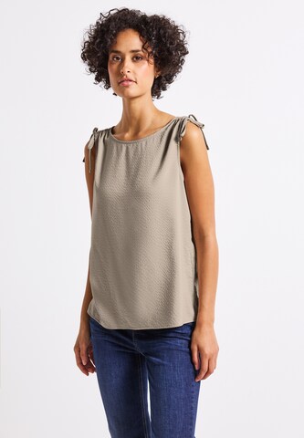 STREET ONE Bluse in Beige: Vorderseite