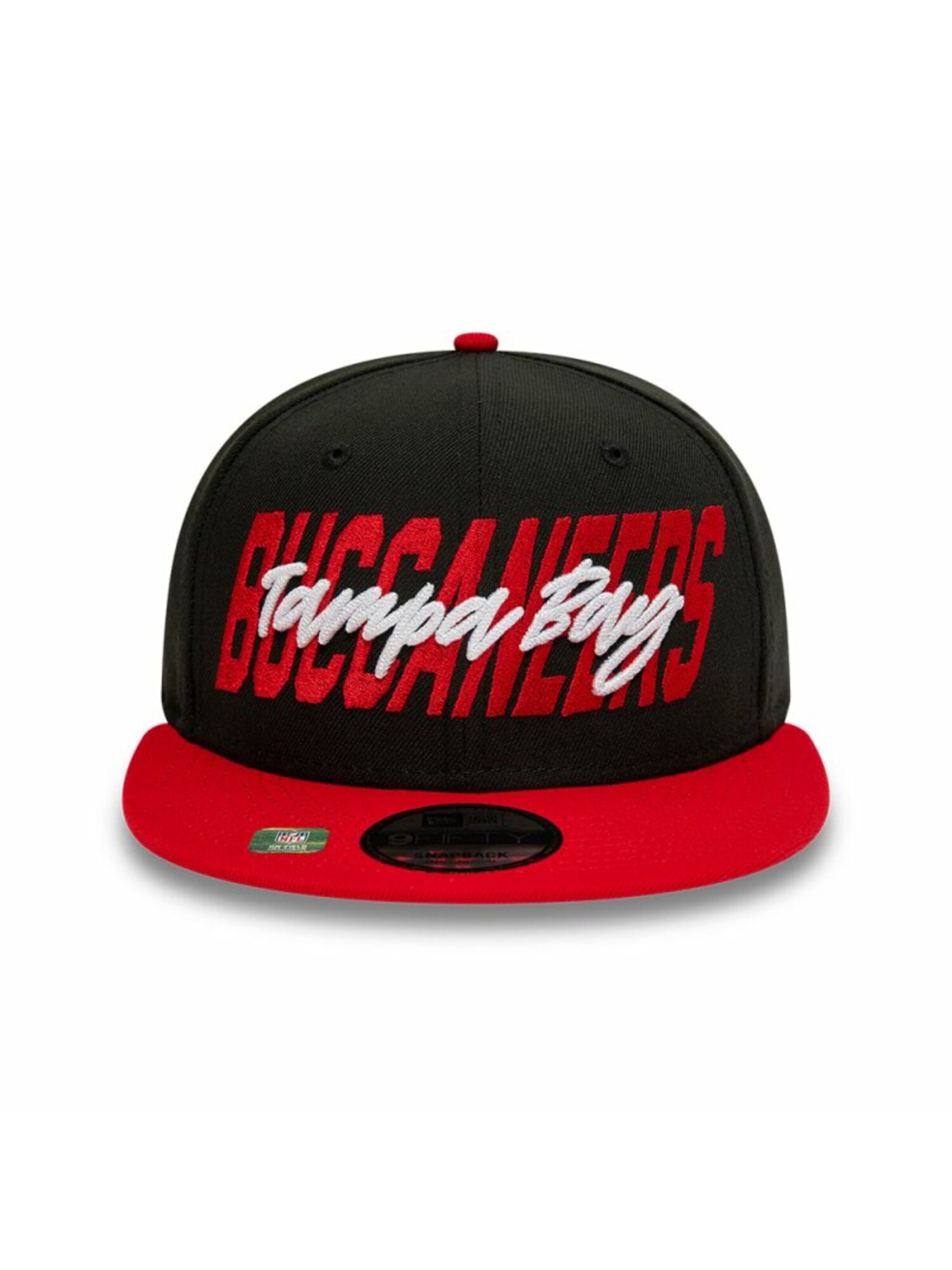 NEW ERA Athletic Cap '9FIFTY Tampa Bay Buccaneers Draft' in Black