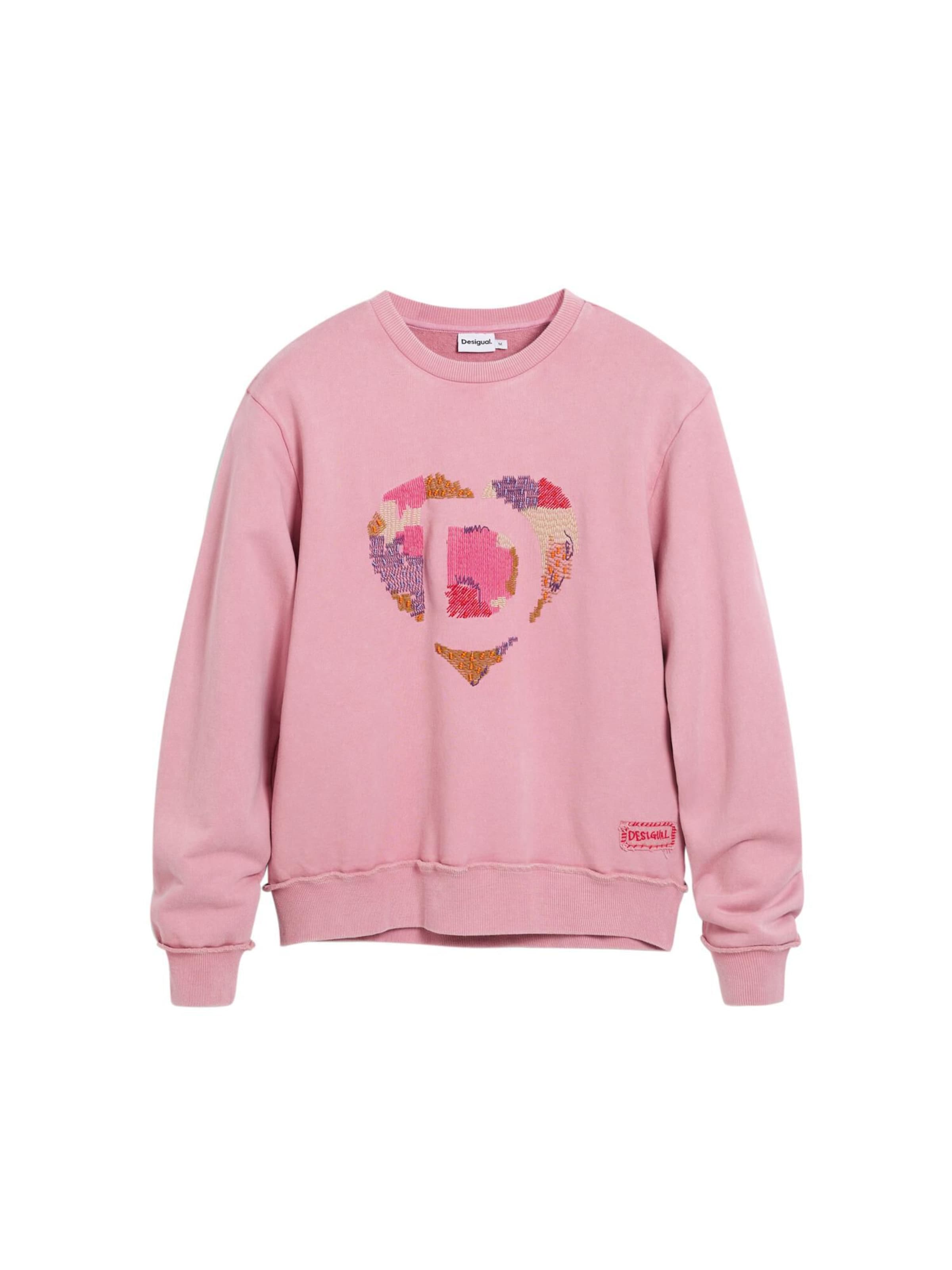 Desigual Sweatshirt in rosa, Produktansicht