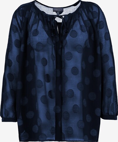 Ulla Popken Bluse in blau / navy, Produktansicht