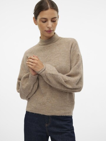 VERO MODA - Jersey en marrón