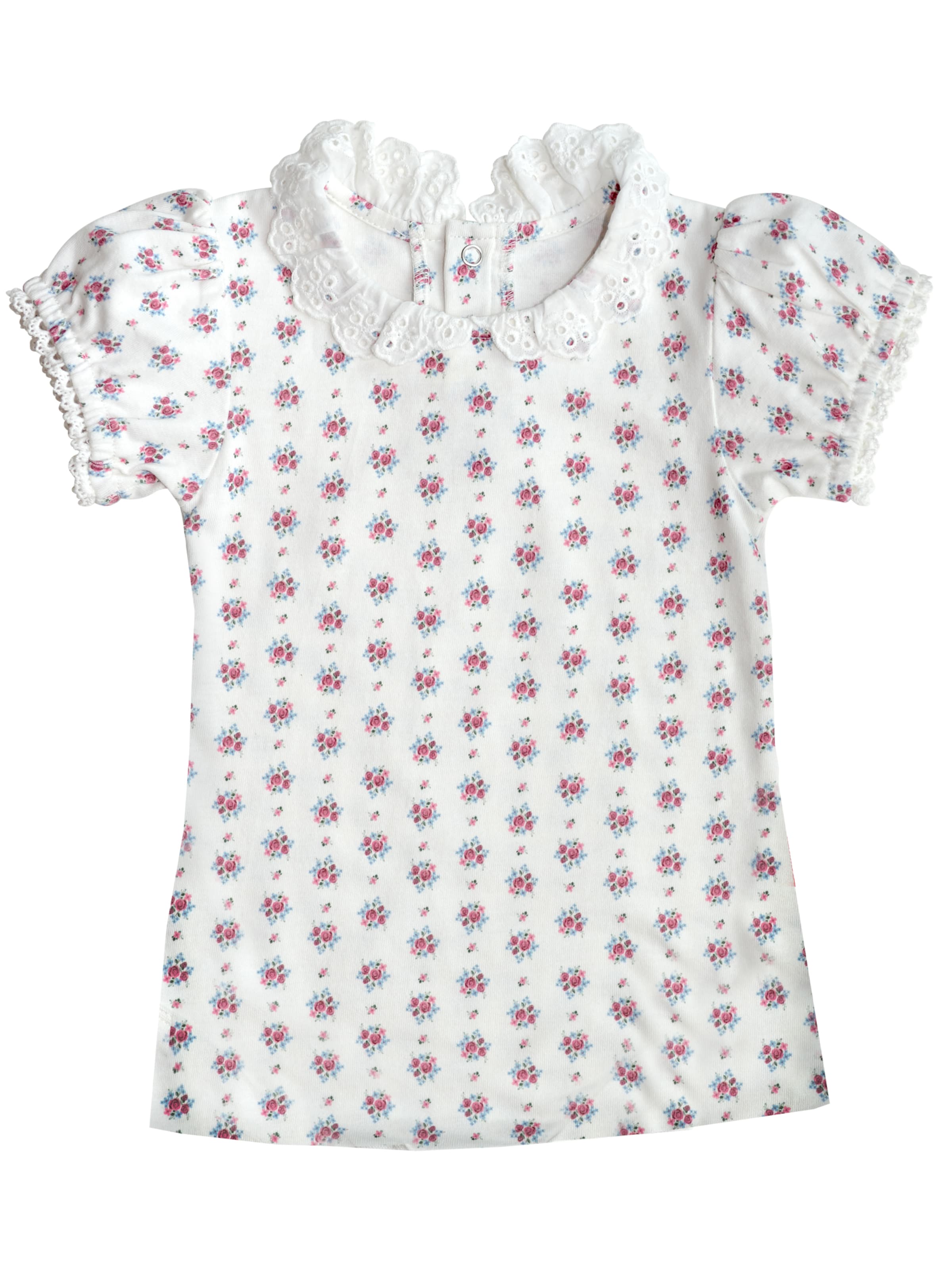 Mogo Shirt 'Maudit'‌ in Weiß: Vorderseite