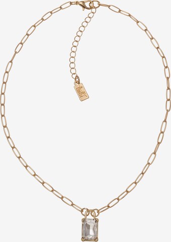 Leslii Necklace in Gold: front