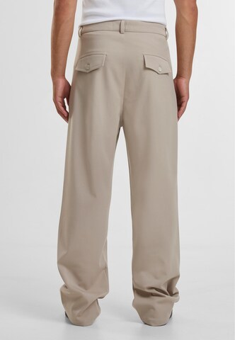 Loosefit Pantaloni con pieghe 'Tahlo' di 2Y Studios in marrone