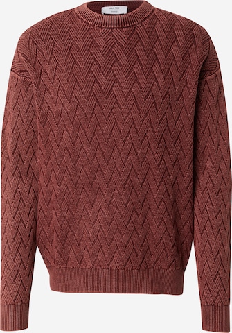 DAN FOX APPAREL - Pullover 'Sören' em vermelho: frente