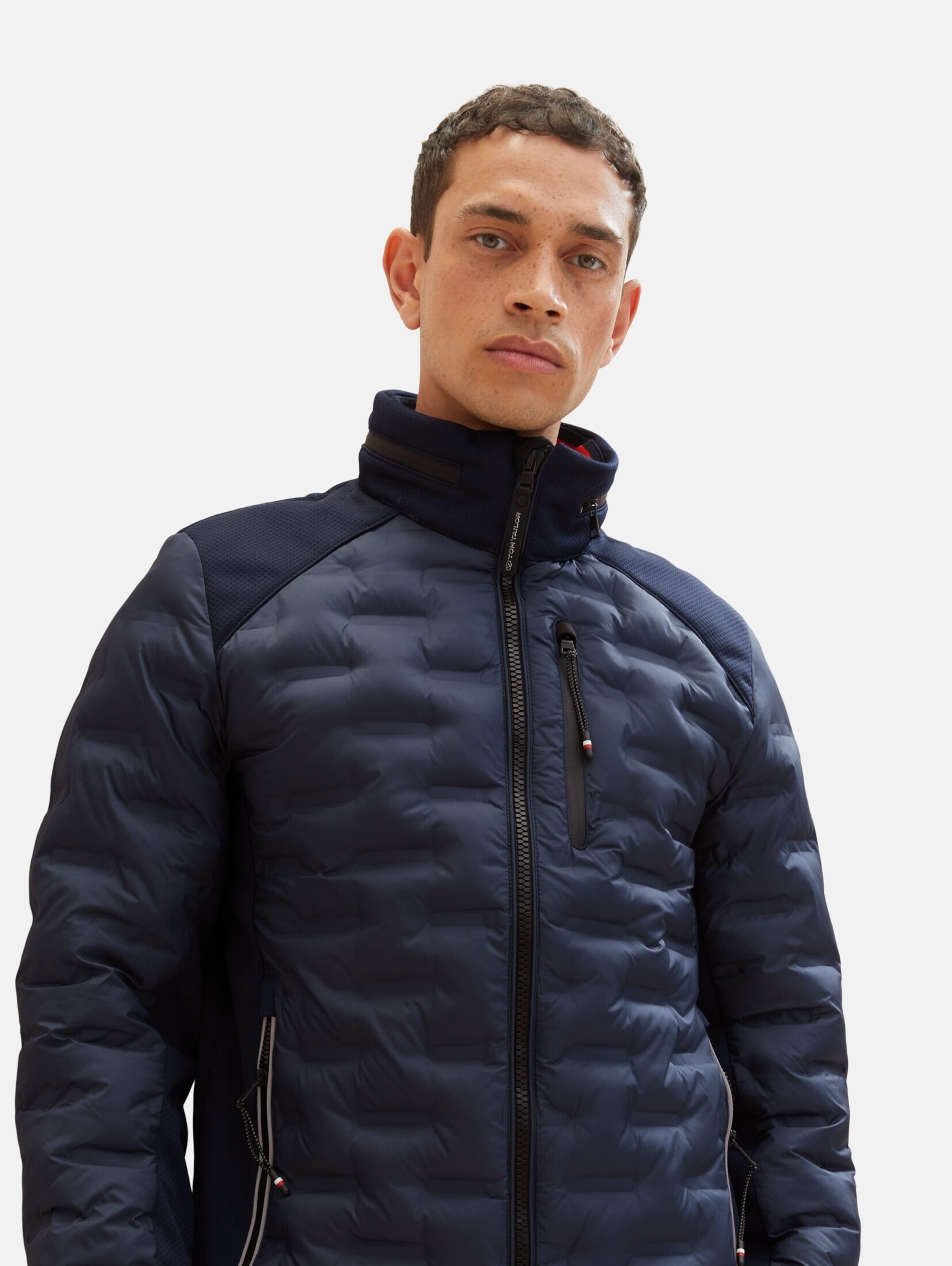TOM TAILOR Between season jacket in Navy ABOUT YOU