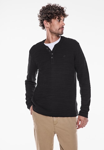 Street One MEN Shirt in Schwarz: Vorderseite