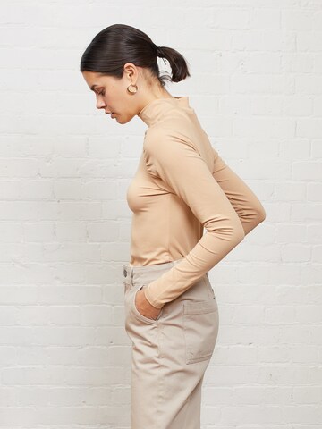 Aligne Shirt 'Eleanor' in Beige