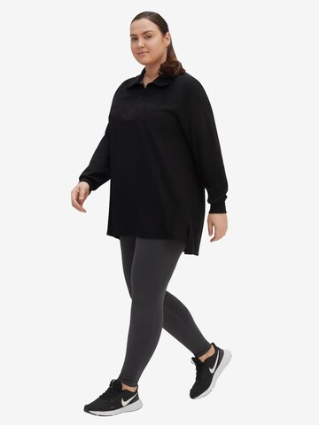 SHEEGO Sweatshirt in Schwarz