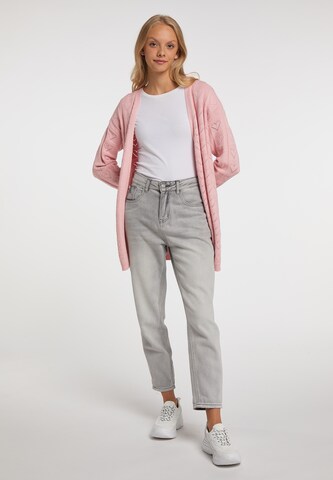 MYMO Knit Cardigan in Pink