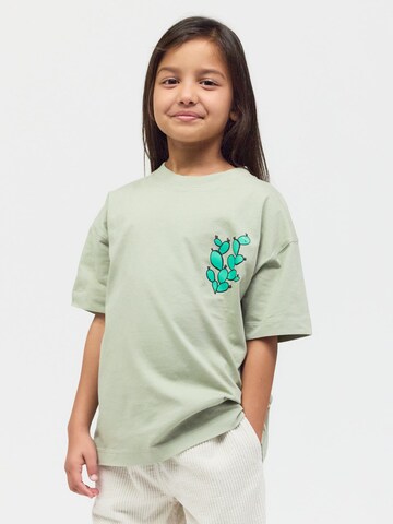 Play Play Pauly Shirt 'CHECKER TOBI' in Green: front