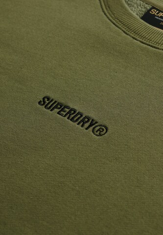 Sweat-shirt Superdry en vert