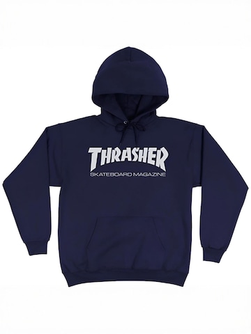 THRASHER Sweatshirt 'SKATE MAG' in Blau: Vorderseite