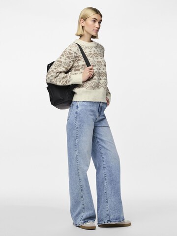 PIECES Pullover 'Jianna' i beige