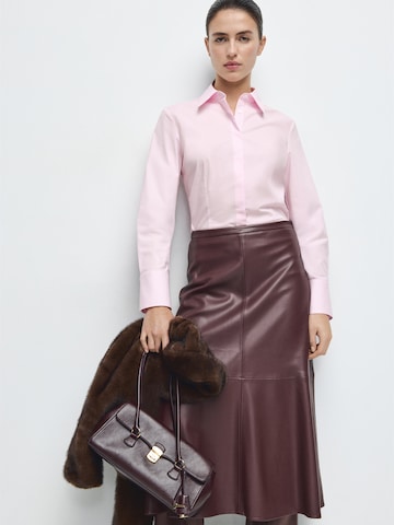 MANGO Blouse 'SOFIA' in Pink: front