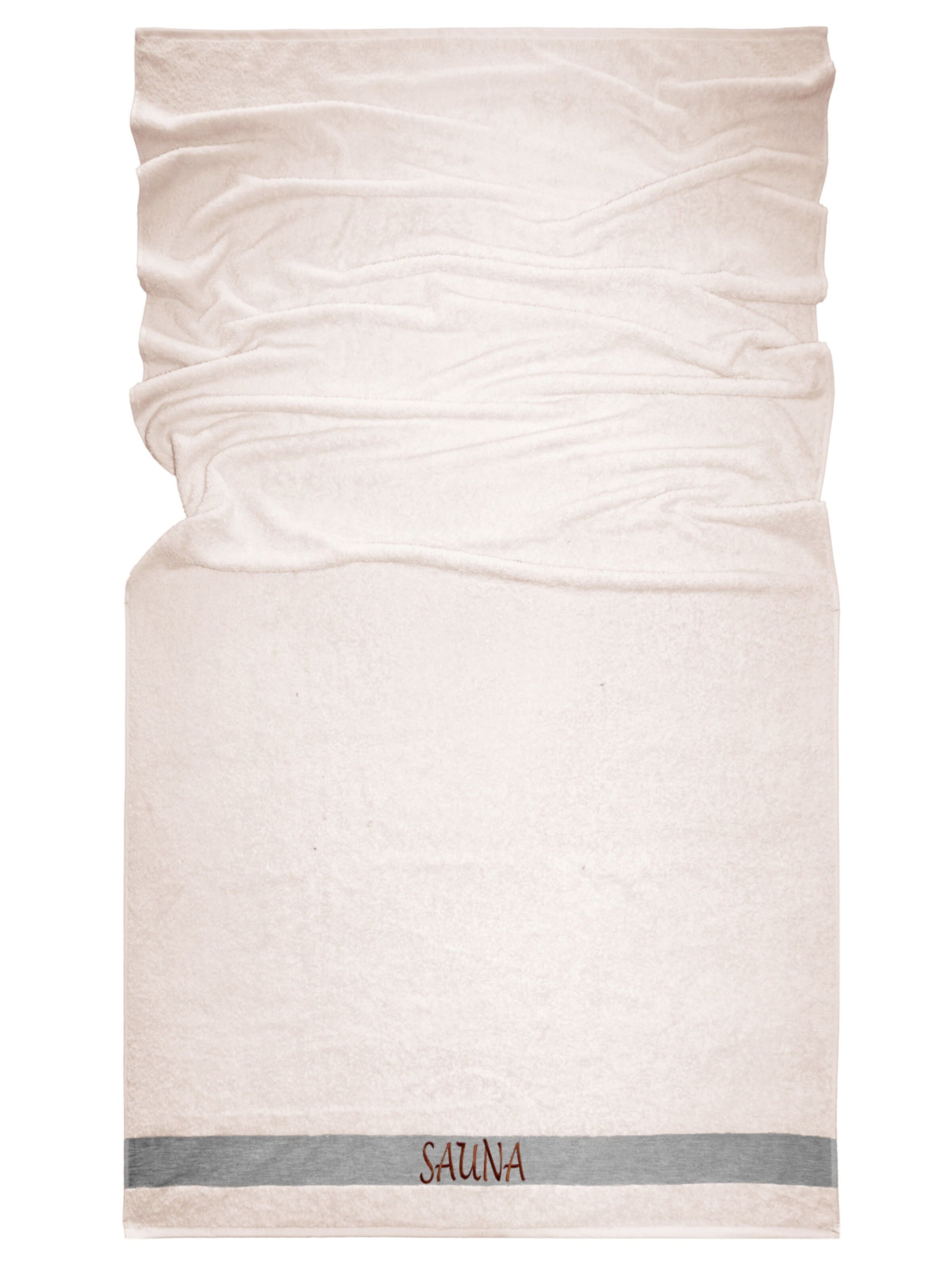 Lashuma Towel 'Lima' in Beige: front