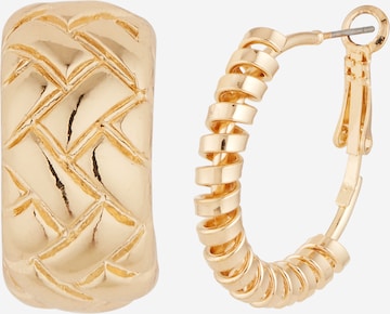 VILA Earrings in Gold: front