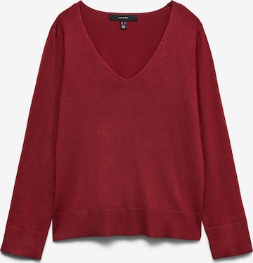 VERO MODA Sweater 'VMSilje' in Red: front