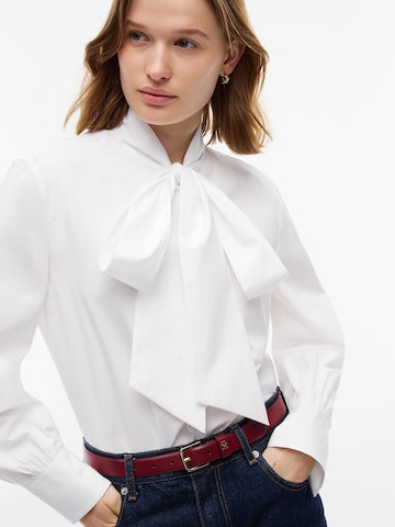 TOMMY HILFIGER Bluse in Weiß