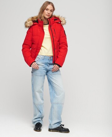 Superdry Winter Jacket in Red