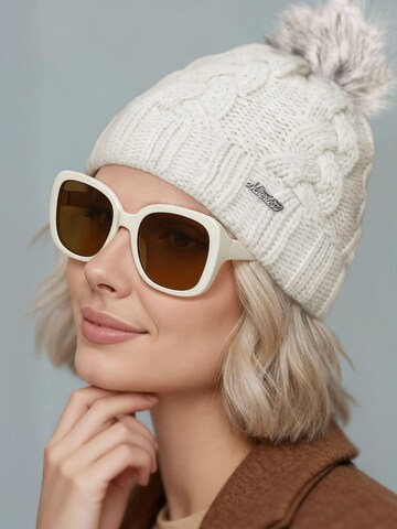 Neverless Mütze 'Katy' in Beige