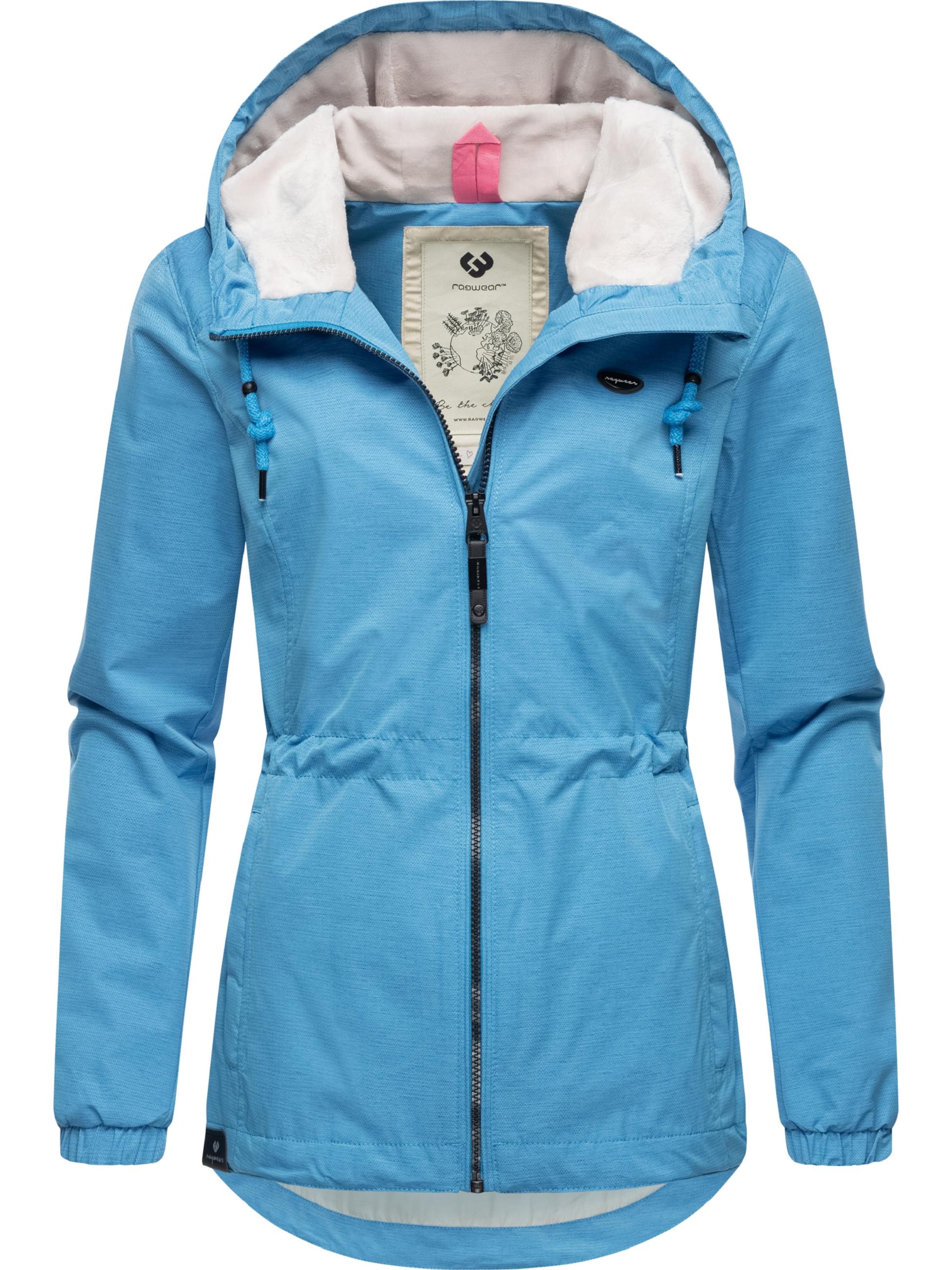 mėlyna Ragwear Funkcinė striukė  'Dankka'