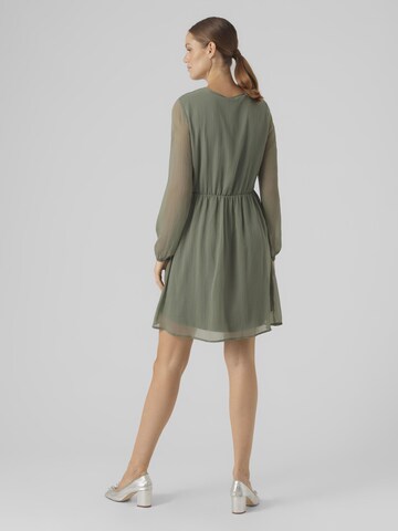 VERO MODA Kleid 'Villa' in Grün