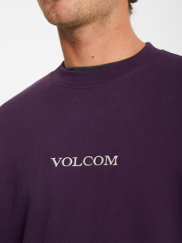 Volcom Sweatshirt in Purple