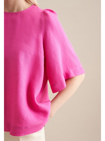 SEIDENSTICKER Bluse 'Schwarze Rose' in Pink