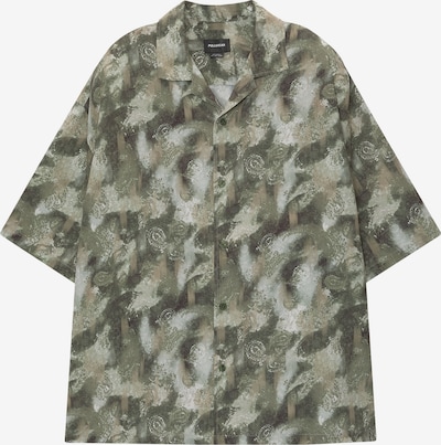 Pull&Bear Košulja u boja pijeska / tamno bež / maslinasta, Pregled proizvoda