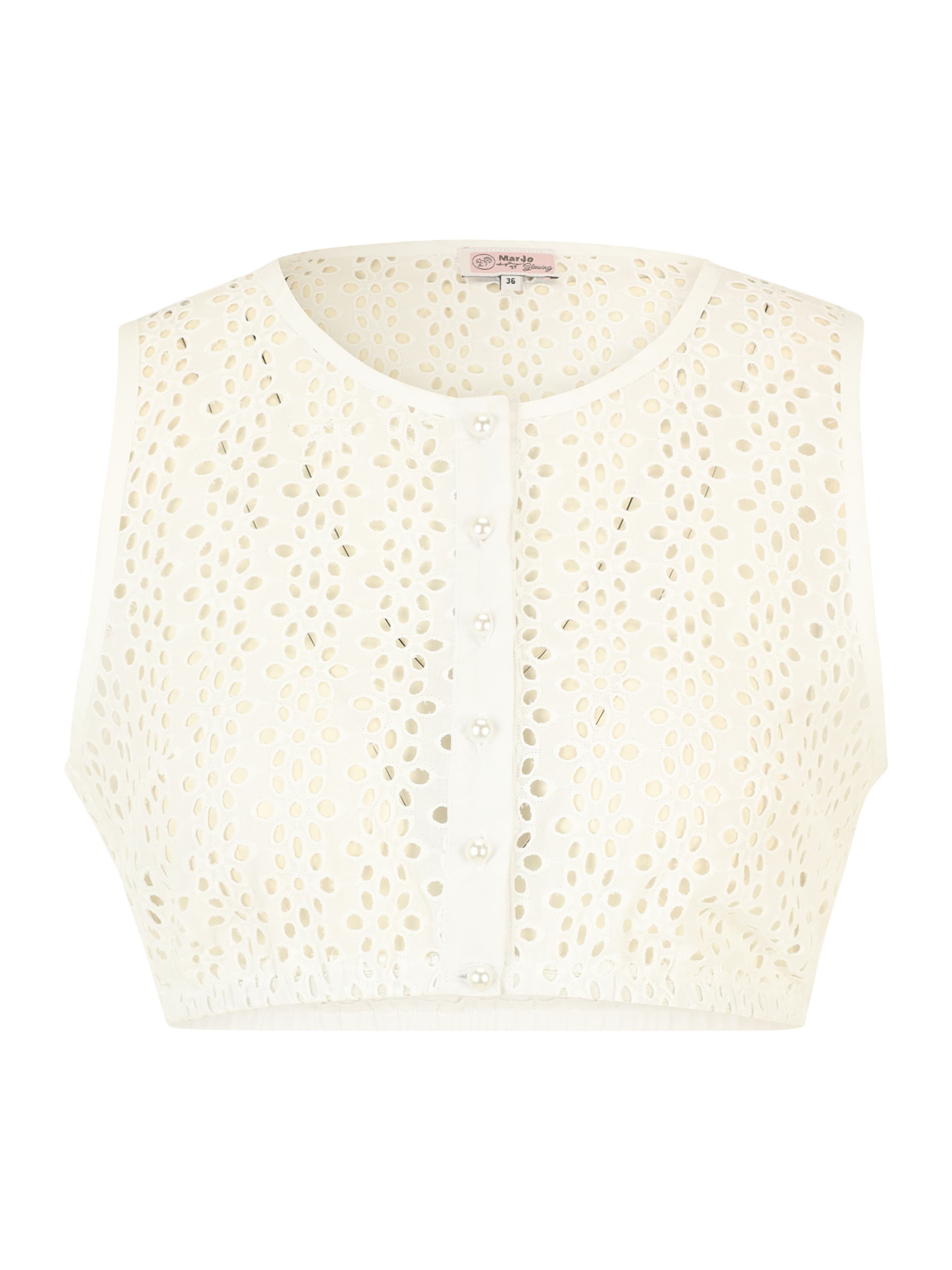 MARJO Блузка 'Hanneli-Dali' в Белый: спереди