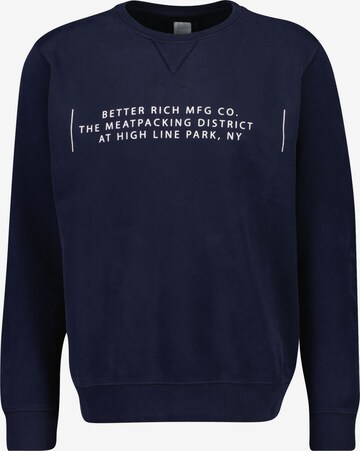 BETTER RICH Sweatshirt 'Meatpacking Crew' in Blue: front