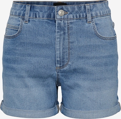 PIECES Shorts  'Peggy' in blue denim, Produktansicht