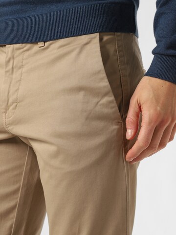 Finshley & Harding Slimfit Hose 'Dylan' in Beige