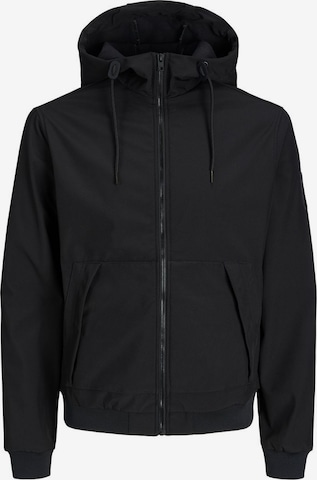 JACK & JONES Between-Season Jacket in Black: front