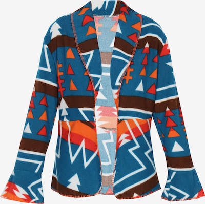 ebeeza Välikausitakki värissä tummansininen / ruskea / vaaleanoranssi / valkoinen, Tuotenäkymä