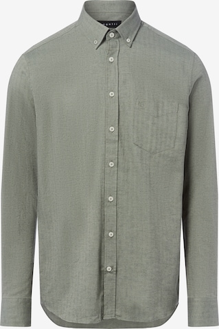 bugatti Button Up Shirt in Green: front