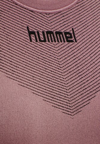 Tricou funcțional de la Hummel pe roz