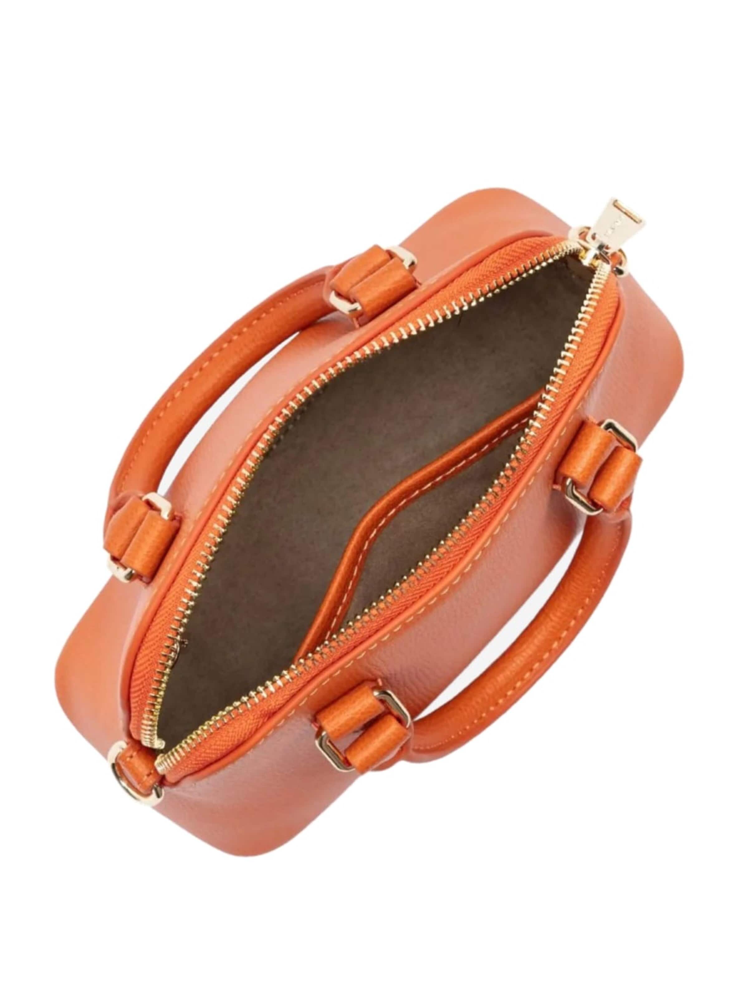 Sacs à main 'Lancaster Sac demi lune Zippé S Sierra Jia Orange' LANCASTER Paris en or