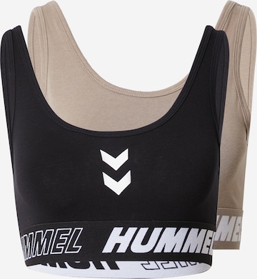 Haut de sport Hummel en beige : devant