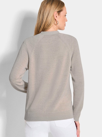 Goldner Gebreid vest in Grijs