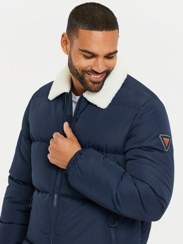 Threadbare Between-Season Jacket in Blue
