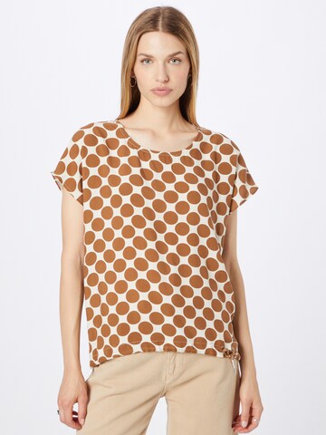 Key Largo Blouse in Bruin: voorkant