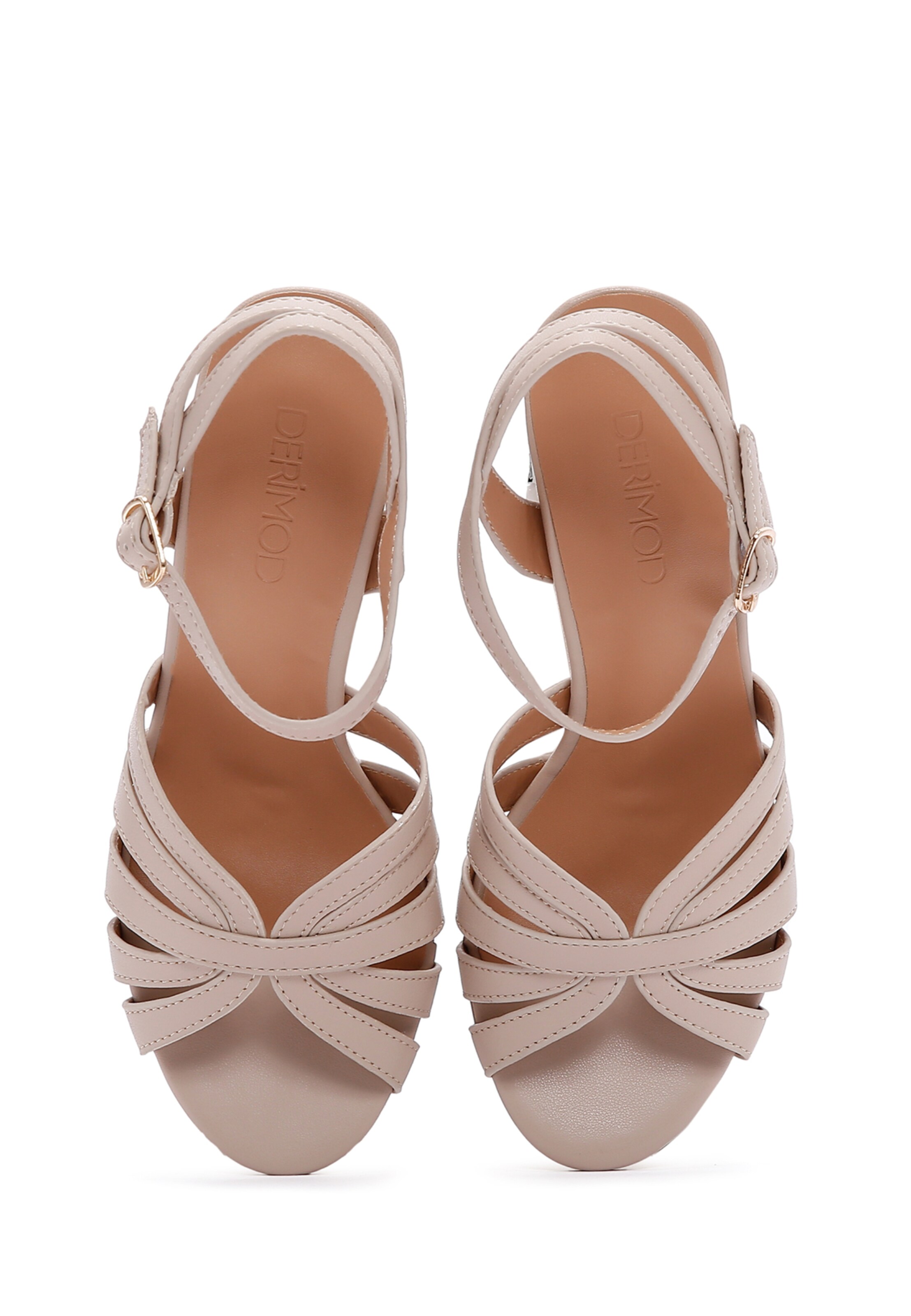 Sandales à lanières Derimod en beige