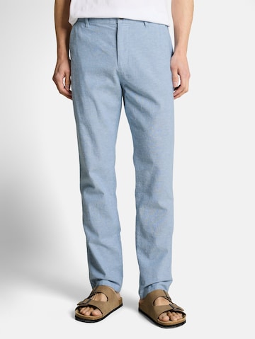 TOM TAILOR Regular Chinohose in Blau: Vorderseite