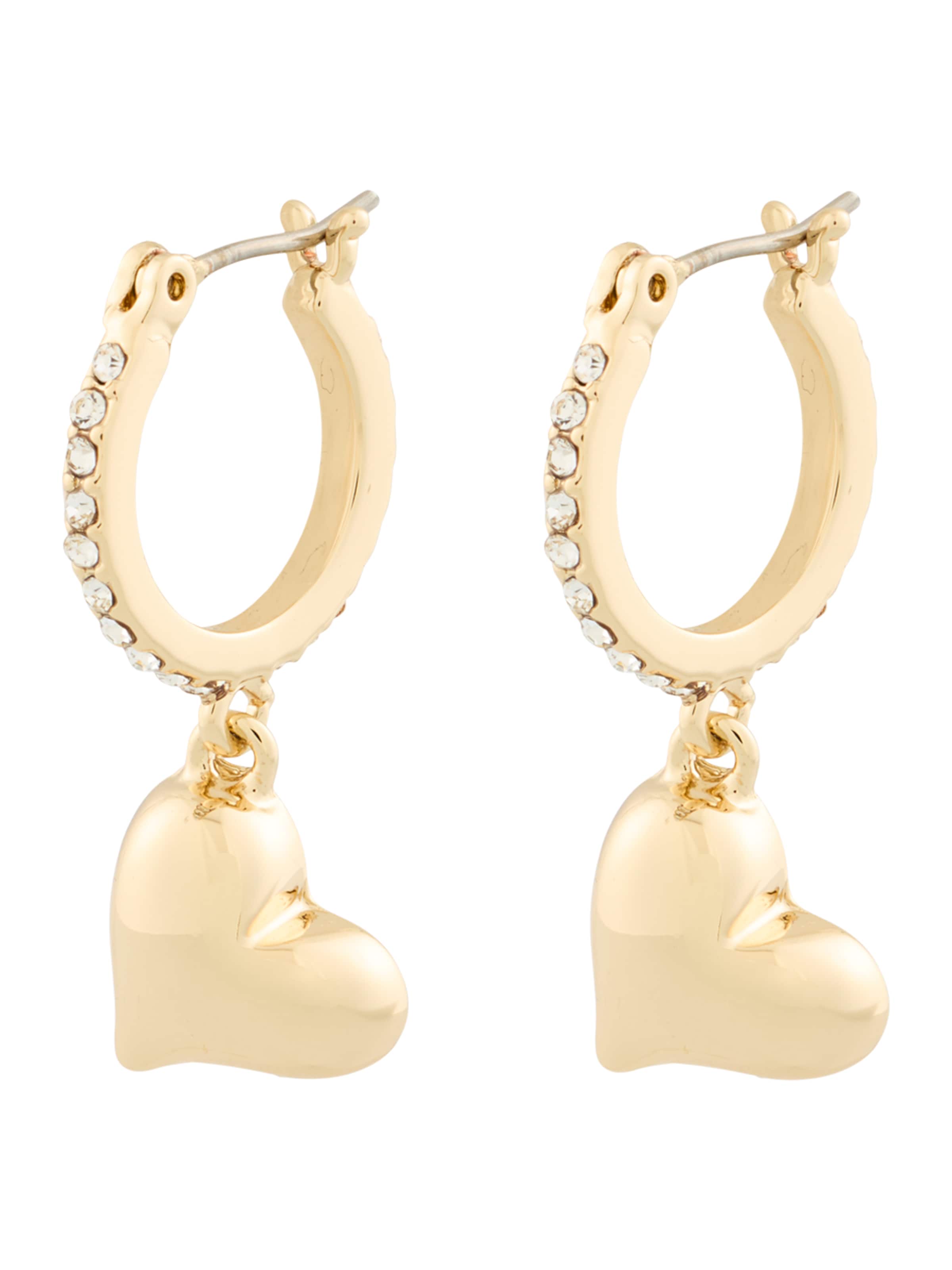 Orecchini di DKNY in oro: frontale