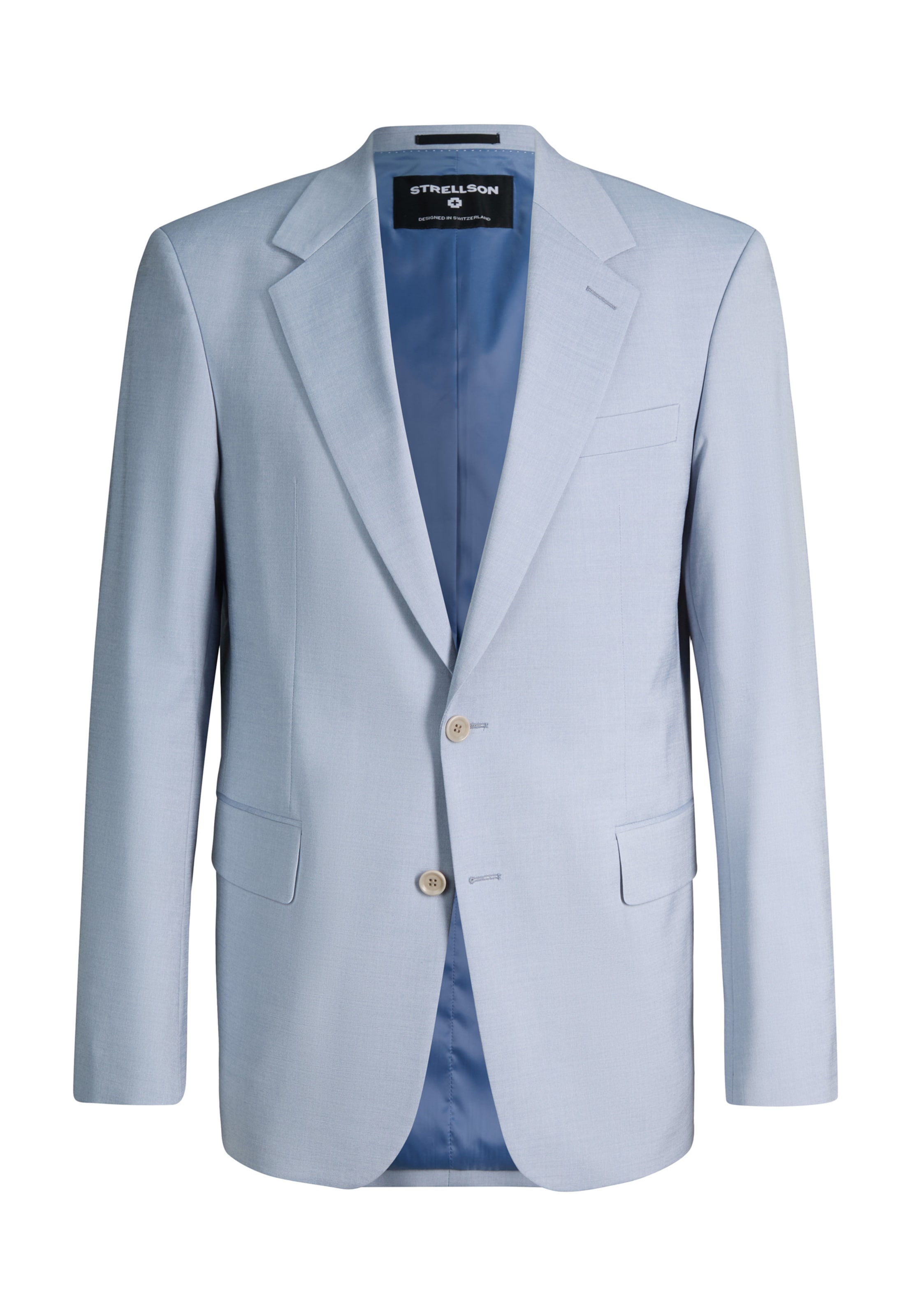 Coupe regular Veste de costume 'Reece' STRELLSON en bleu : devant