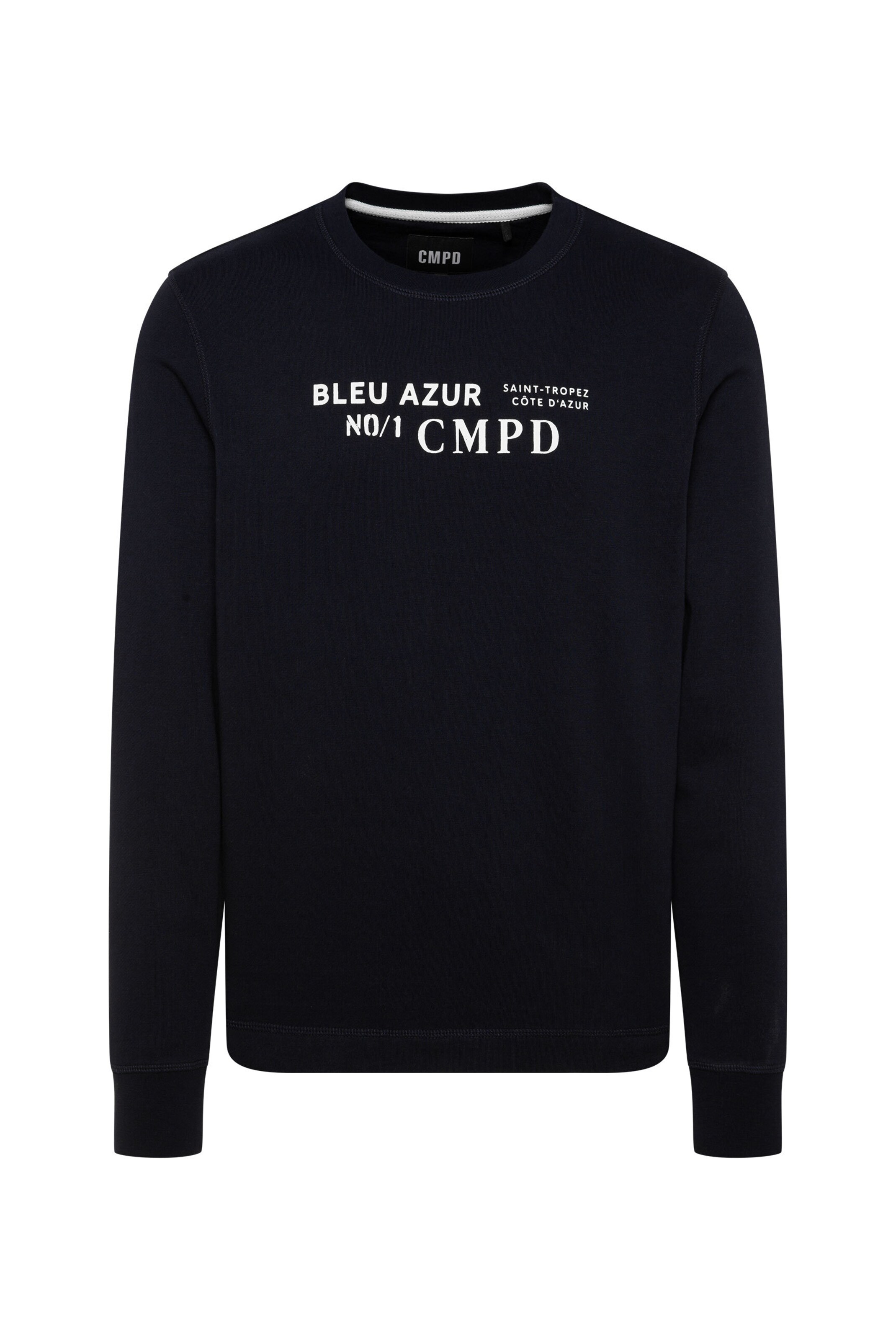 CMPD Sweatshirt in Blue: front